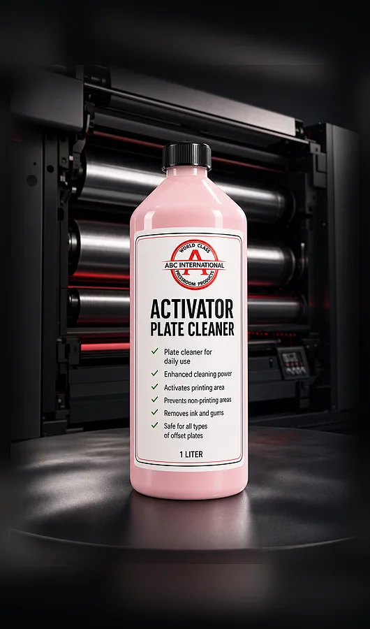 Plate cleaning and activation
cream