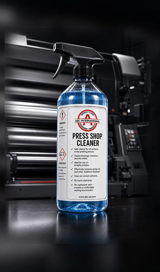 Routine cleaner for press
housings, exterior panels and resistant surfaces